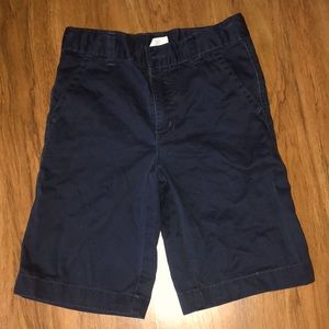 Boys crazy8 navy shorts size 7